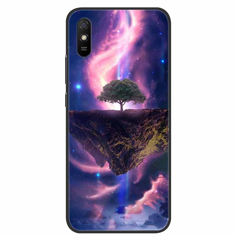 For Xiaomi Redmi 9A Case Redmi 9AT Shockproof Soft Silicone TPU Back Cover For Redmi 9i 9A Sport Phone Cases 9AT Cute Cartoon