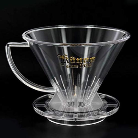 KONO Coffee Siphon with Meimon Filter, Clear, for 4 People (MDK Type) MDK-41