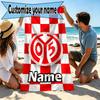 Custom Name Personalized 05 1FSV Mainz 05 Print Beach Towel, for Trip Camping Beach Party Home Decor, Birthday Gift for Family & Friends