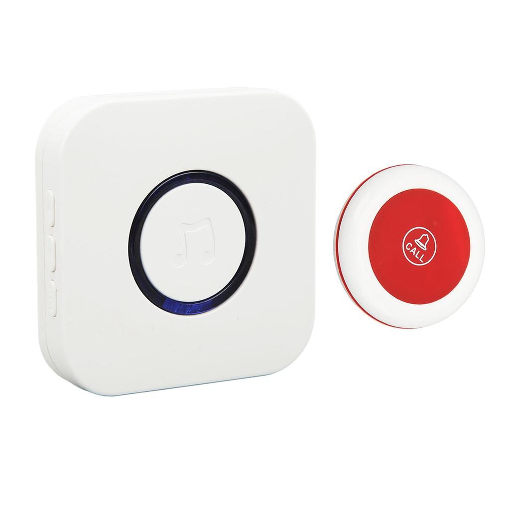 Wireless Caregiver Pager with Receiver Nurse Calling Alert System for Home Elderly Patient Disabled