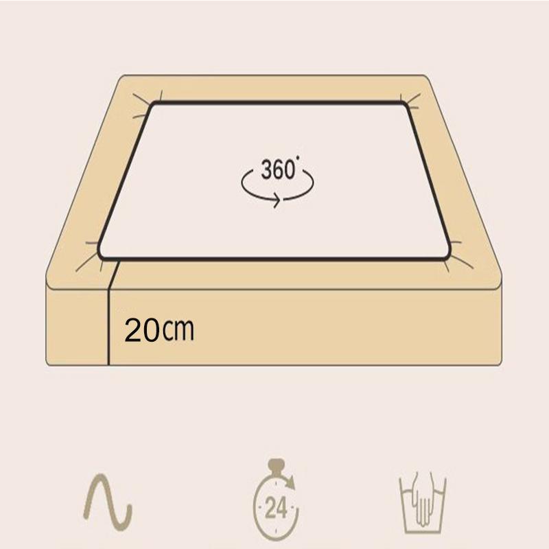 Coral Velvet Bedsheet Bedspread Milk Velvet Mattress Protective Cover Winter Plush Insulation Bedspread