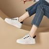 Spring new leather little white shoes women's thick-soled versatile soft-soled casual shoes muffin thick-soled small-size casual shoes