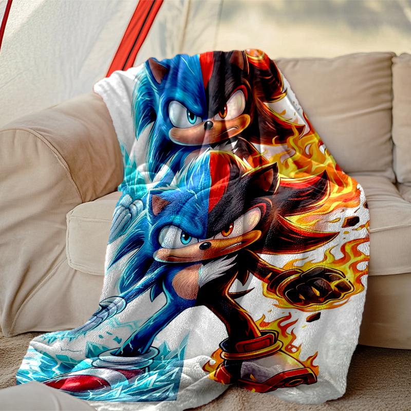 SONIC Blanket Lightweight Print Throw Blanket For Couch, Bed, Car, A Heartfelt Gift for Your Family and Friends