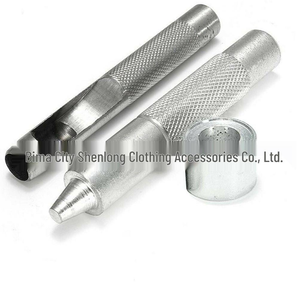Manual Eyelet Punch Tool for Leather and Metal Rivets