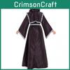 Enchanting Halloween Skull Grim Reaper Witch Costume Cloak For Unisex Cosplay Events