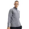 Mens Half Zip Long Sleeve Cycling Jersey Quick Dry Slim Fit Running Gym Top