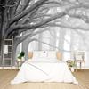 Fantasy Forest Tapestry, Dreamy Enchanted Wall Art with Glowing Bridge & Butterflies for Cozy Bedroom & Aesthetic Spaces