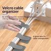 Self Adhesive Reusable Fasten Wire Cable Organizer Hook&Loop Ties Adjustable Cord Straps For Home Office Desk Cable Management