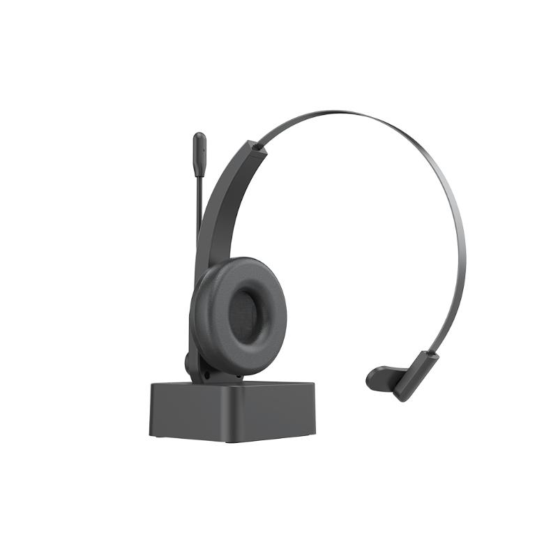 300mAh Earphone Battery Capacity Call Center Headset Hands-free Headphone for Smart Noise Cancelling Bluetooth-compatibl