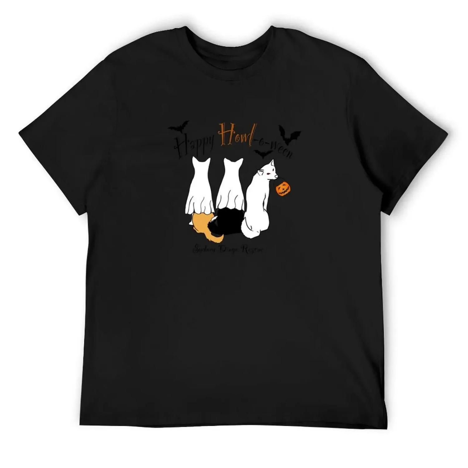 

Dingo Happy Howl-o-ween 2 T-Shirt summer clothes boys whites custom t shirt anime stuff clothes for men XXXXXL чорний