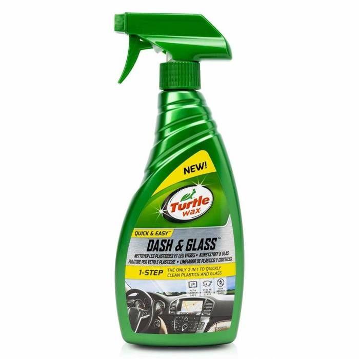 Turtle Wax Dash & Glass Nettoyant Pour Vitres De Voiture Smear Free Dust Free Dash 500ml