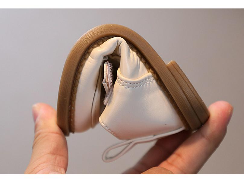 2025 Herbst Babyschuhe: Ledersohle für Jungen & Mädchen, Lauflernschuhe für Kleinkinder