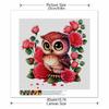 New Arrival 5D DIY Full Circle Diamond Painting "Painted Owl" Embroidery Cross Stitch Home Decor Gift