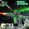 Long Range Shooting Electric Water Gun Toys Children Automatic Sensor Muzzle Flame Squirt Gun Kids Summer Beach Pool Party Toy