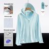 2025 Unisex Summer Ice Silk UV Protection Jacket with Detachable Brim - Quick-Drying, Breathable for Fishing