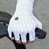 Road cycling gloves size XL - white and black