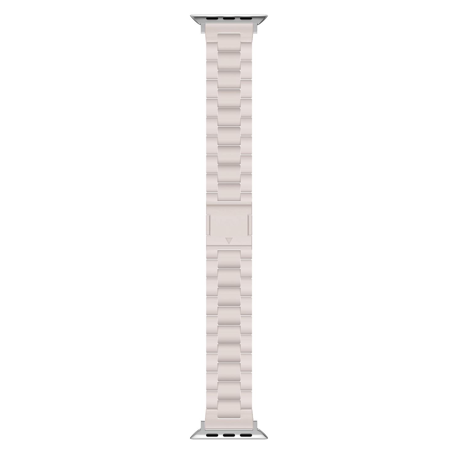 

Watch Band For Apple Watch Ultra 3 2 1 49mm/Series 11 10 46mm/9 8 7 45mm/SE3 SE2 SE 6 5 4 44mm/3 2 1 42mm Magnetic Clasp Candy 3-Bead Wrist Strap E