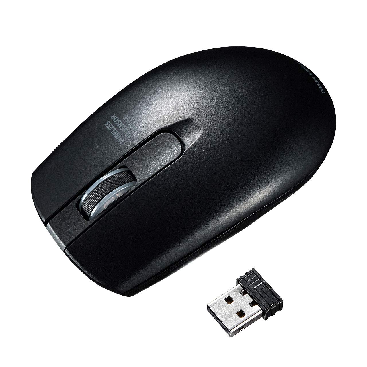 

Sanwa Supply Wireless IR LED Mouse Black MA-WIR132BK чорний