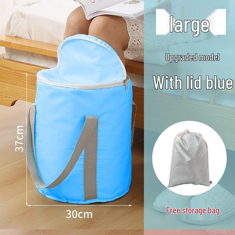 Foldable Portable Foot Soak Basin with Constant Temperature Feature