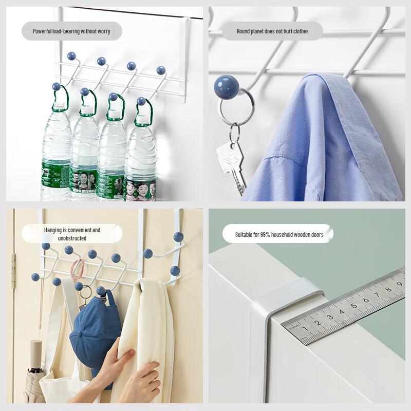 Punch-Free Planet Door Hooks