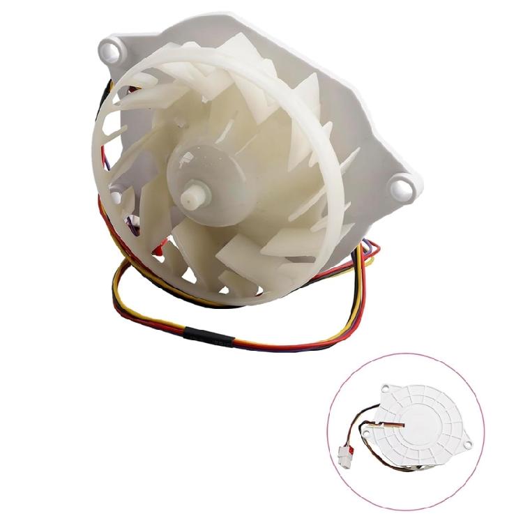 Enduring Evaporator Fan Motor Fridge Repair Part Perfect for Refrigerator Replacement Simple Mounting Plastic Structure
