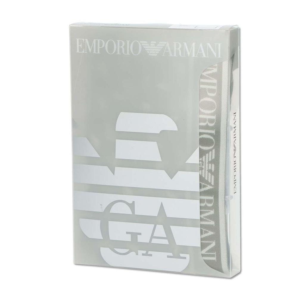 Emporio Armani Core Logo Band Boxershorts, Frontverschluss, EU-Größe, Herrenunterwäsche, 54007791, Größe M (EU Größe), Marine