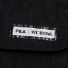 Men's FILA Jackets Men's Pitch Black Hooded (Non-detachable) Moderate Straight Fit
