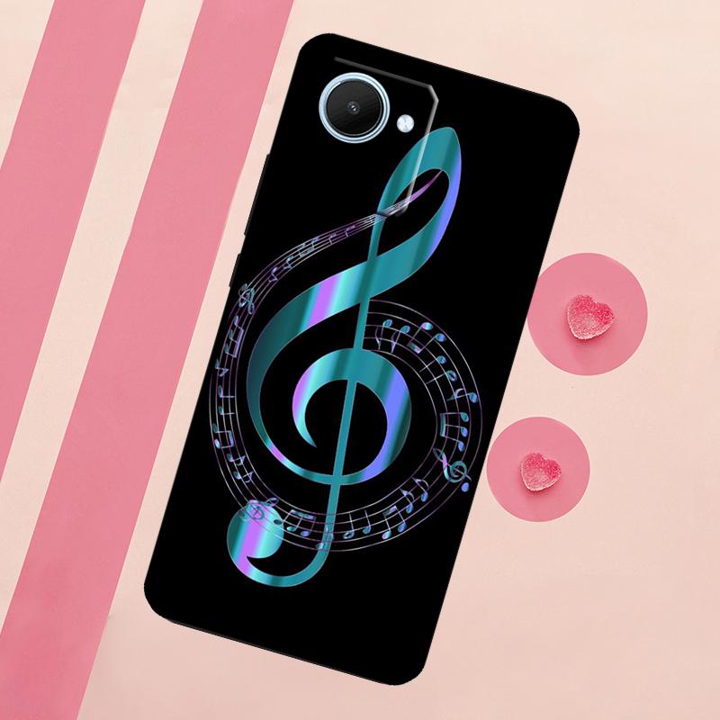 Musical Music Note For Realme 15 Pro 10 11 12 13 14 Pro Plus GT7 C67 C65 C63 C61 C55 C53 C51 C35 C71 C75 Case