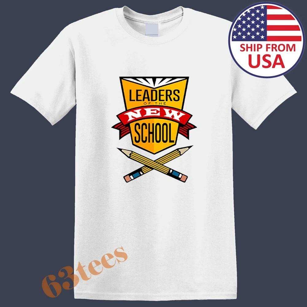 Leaders Of The New School Men s White Size S to 5XL S