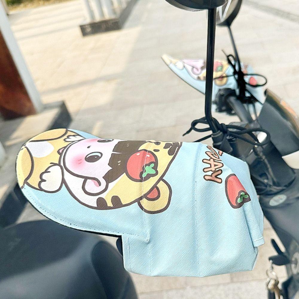Waterproof Motorcycle Handlebar Gloves Sunshade Scooters Hand Guards Handle Covers Summer
