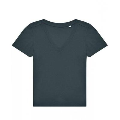 Womens/Ladies #E150 V Neck T-Shirt