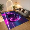 Neon Rider Living Room Nonslip Area Rug Soft Carpet For Bedroom Game Playroom Sofa Office Home Decor Doormat Christmas Gift C9291395