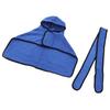 Dog Towel Strong Absorbent Quick Drying Hand Pockets Design Hooded Dog Bathrobe with Waistband for Cat Blue