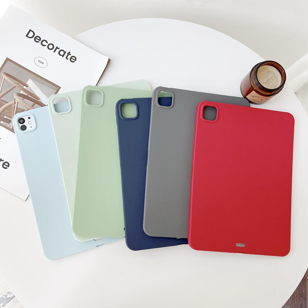 For iPad Pro 11 (2024) Case Skin-Touch Soft TPU Tablet Protective Cover