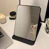 Portable Folding Makeup Mirror with Frame Desktop Vanity Mirror for Dorm, Office, or Home Use, On-the-Go Touch-Ups