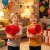 Birthday Gifts for Boys Girls Handheld Air Cannon Toy Portable Shooter Kids Outdoor Reusable Wave Toy Play Bubble Machine Funny Prank Christmas