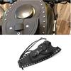 Fuel Tank Bag Black Motorcycle Artificial Leather Gas Tank Cover, Fuel Tank Pad for XLX1000, XL1200X, XLH883