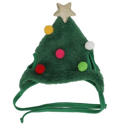 Christmas Pet Hat Colorful Christmas Accessories Pet Adjustable Headwear Cute Dog Cat HeadwearSmall