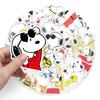 Snoopy Sticker Set Waterproof Snoopy Sticker Pack Branded Stickers for and More (50 Stickers) - - Suitcases, Cars, Motorcycles, Helmets, Skateboards,