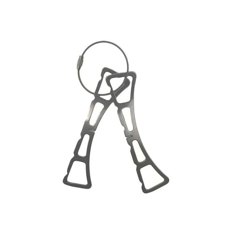 Stainless Steel Cross Steaming Rack Portable Stove Rack Mini Pot Rack Kitchen Accessories Foldable Steaming Rack Outdoor Camping