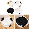 Cat Shaped Seat Cushion Comfortable Portable Convenient Adorable Office Chair Cushion for Bedroom Apartment Balcony Office Car