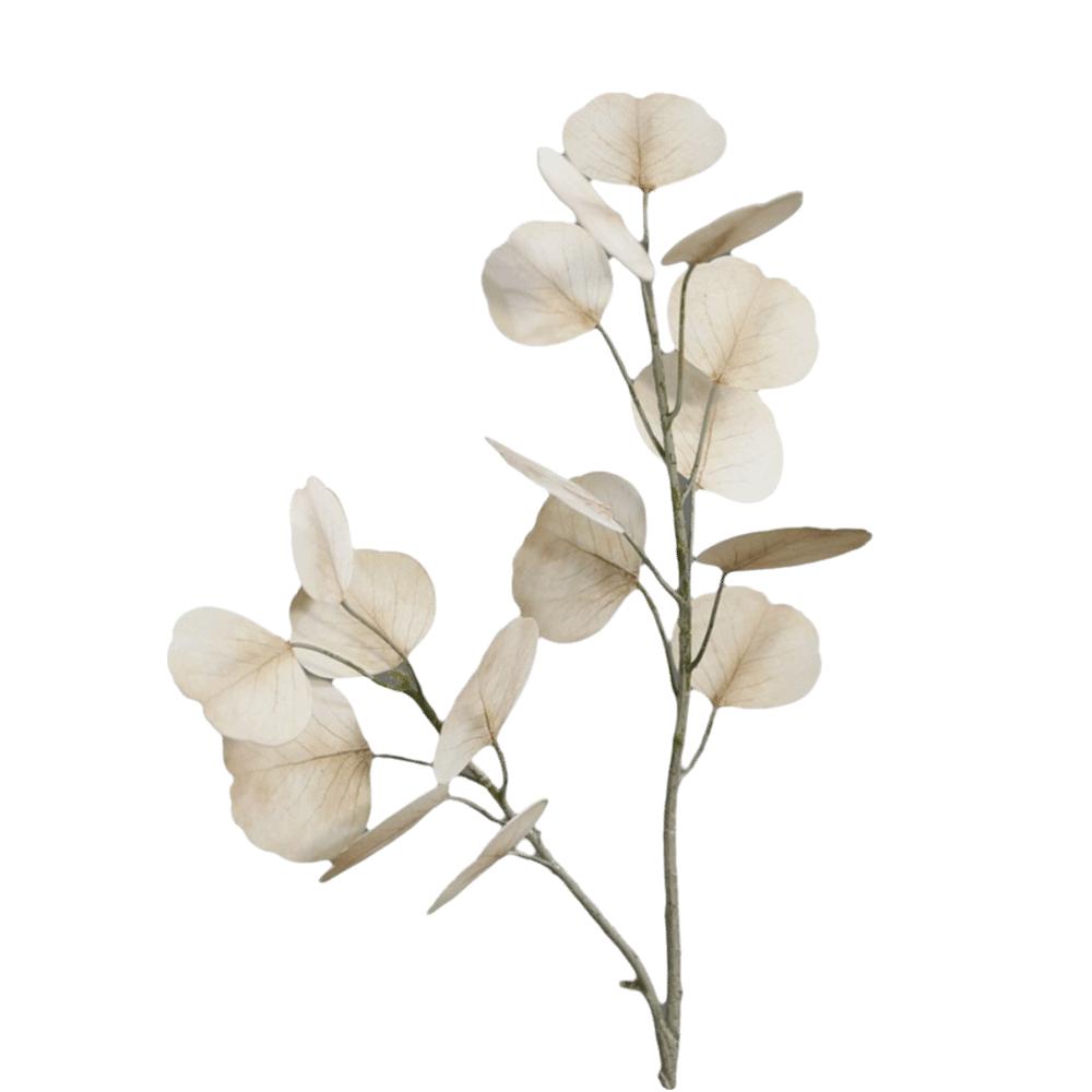 Plastic Material Artificial Eucalyptus Plant 1 Pcs Pack Long Pole Eucalyptus  Table Decor