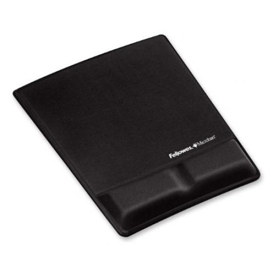 Tapis de Souris avec Repose-poignet Fellowes    Argenté Noir Tissu Foam 4 Unités (23 x 19,6 x 2 cm) main image 1