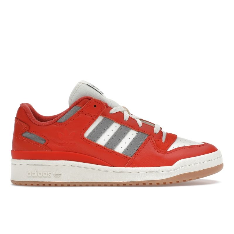 

adidas Forum Low Preloved Red Gum Мужские кроссовки Charcoal-Solid-Grey Off-White FZ6273 42