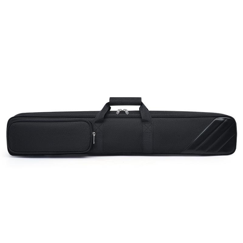 Portable Billiard Cue Storage Bag - Customizable 1/2 or 3/4 Snooker Cue Case for Men and Women