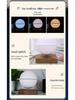 Magnetic Levitation 3D Galaxy Lamp: 14CM Starry Sky Atmosphere Ornament with Black Technology
