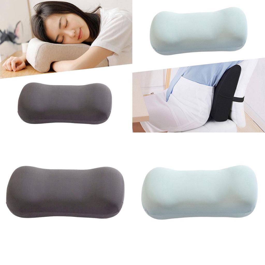 Cervical Neck Support Camping Pillow Ergonomic Supportive Pillow for Trip Elderly Hiking Home Airplane