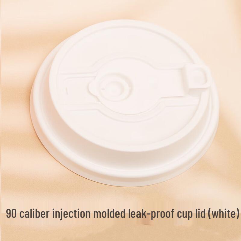 90mm Einwegbecher Auslaufsichere Deckel