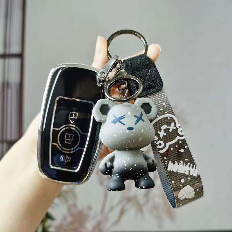 Haval H6Coupe Sports Version Key Cover for Haval M6, H2, F5, H4 - Special Car Key Bag Shell with Buckle