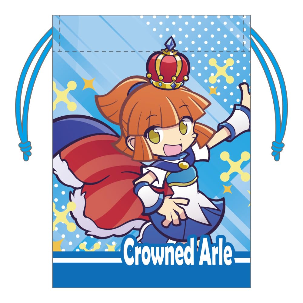 Puyo Puyo Crown Arle Mini Drawstring Bag